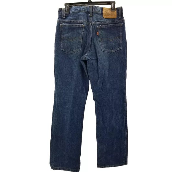 Vintage Levi's 40506-0215 Orange Tab Straight Leg Denim Jeans Size 30x30 - Picture 4 of 12
